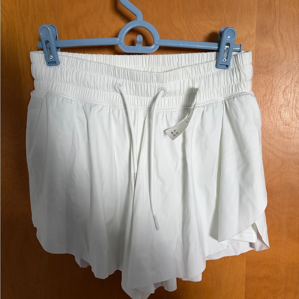 Gilly Hicks White Energized Shorts Small NWT